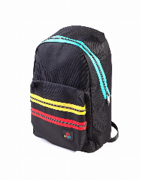 Раница Bioworld PlayStation, Black Retro Logo Backpack, черен
