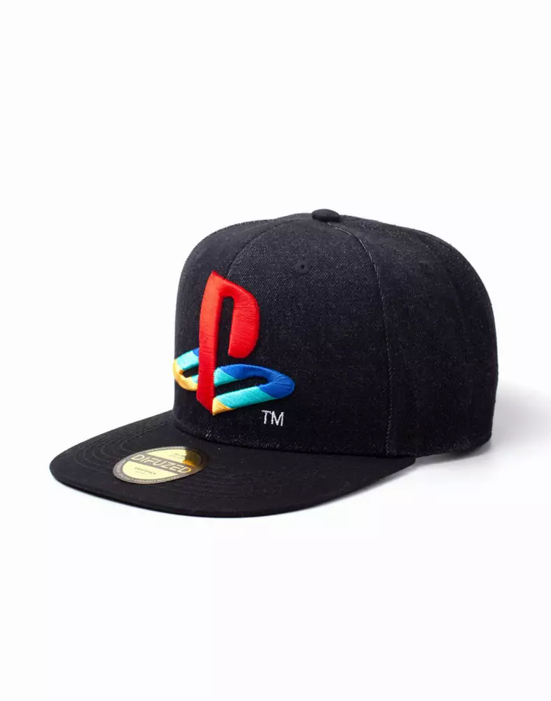 Шапка Playstation - Logo Denim Snapback Cap