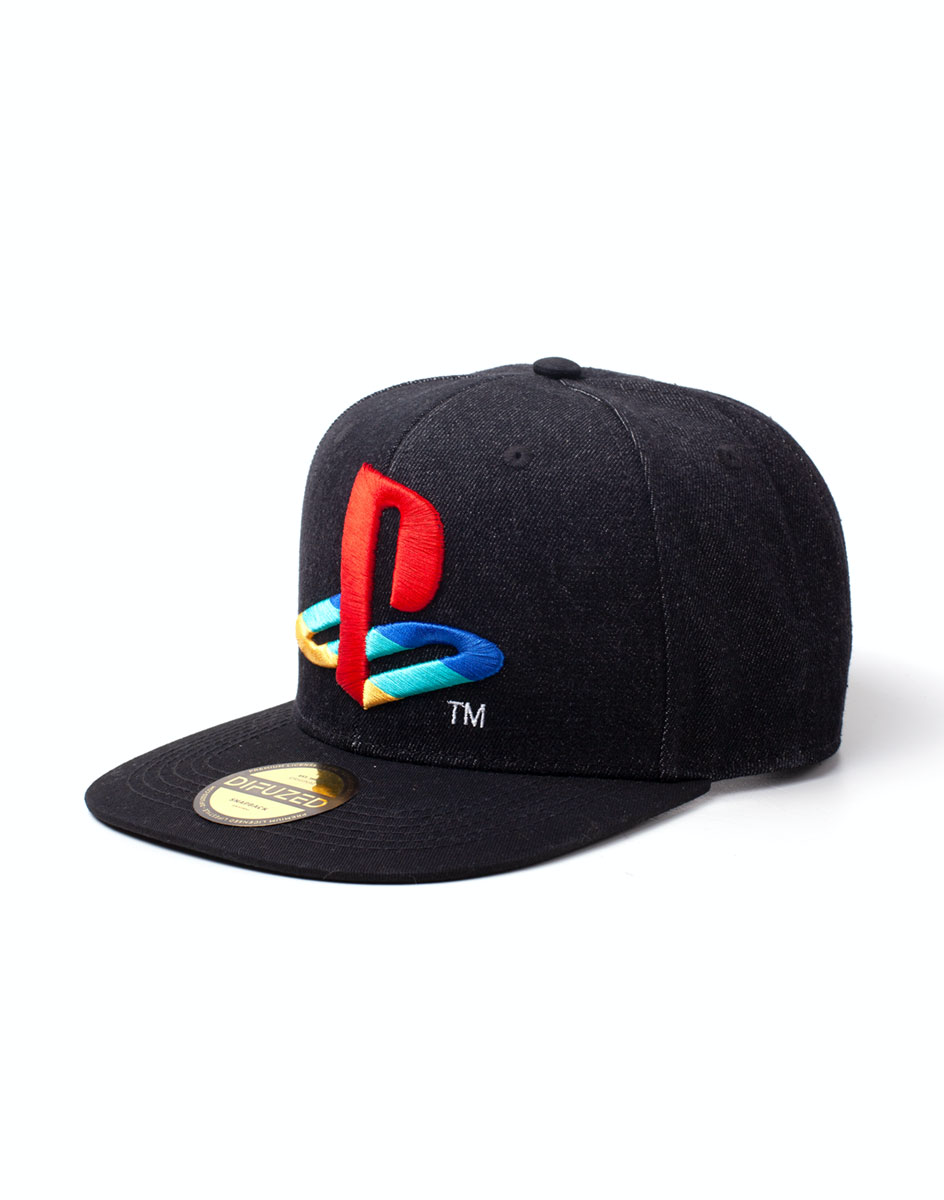 Шапка Playstation - Logo Denim Snapback Cap