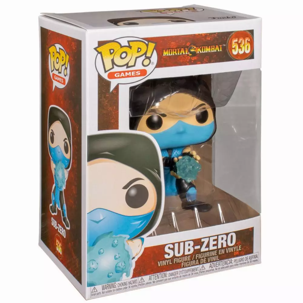 Фигурка Funko POP! Games: Mortal Kombat - Sub-Zero #536