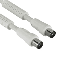 Антенен кабел HAMA 43569 коаксиален мъжко - коаксиален женско, 3 м, 90dB