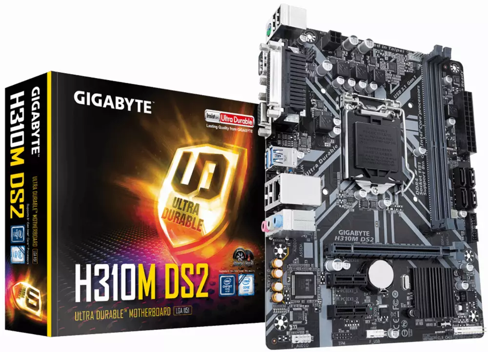 Дънна платка GIGABYTE H310M-DS2