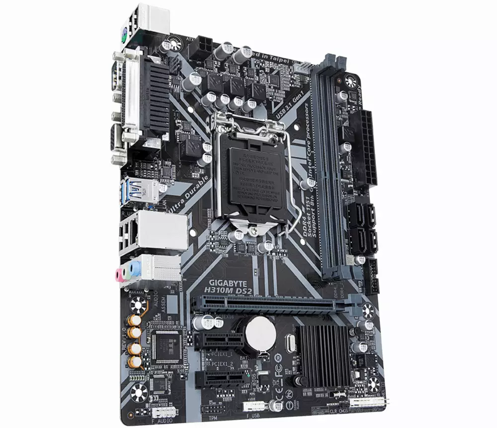 Дънна платка GIGABYTE H310M-DS2