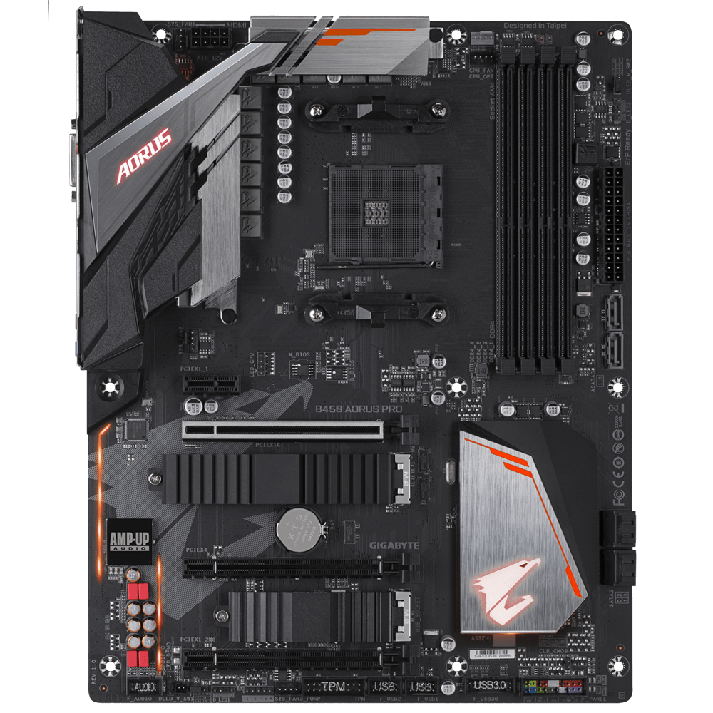 Дънна платка GIGABYTE B450 AORUS PRO