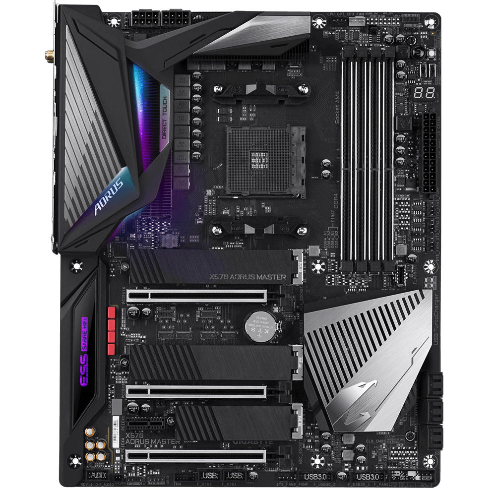 Дънна платка GIGABYTE X570 AORUS Master
