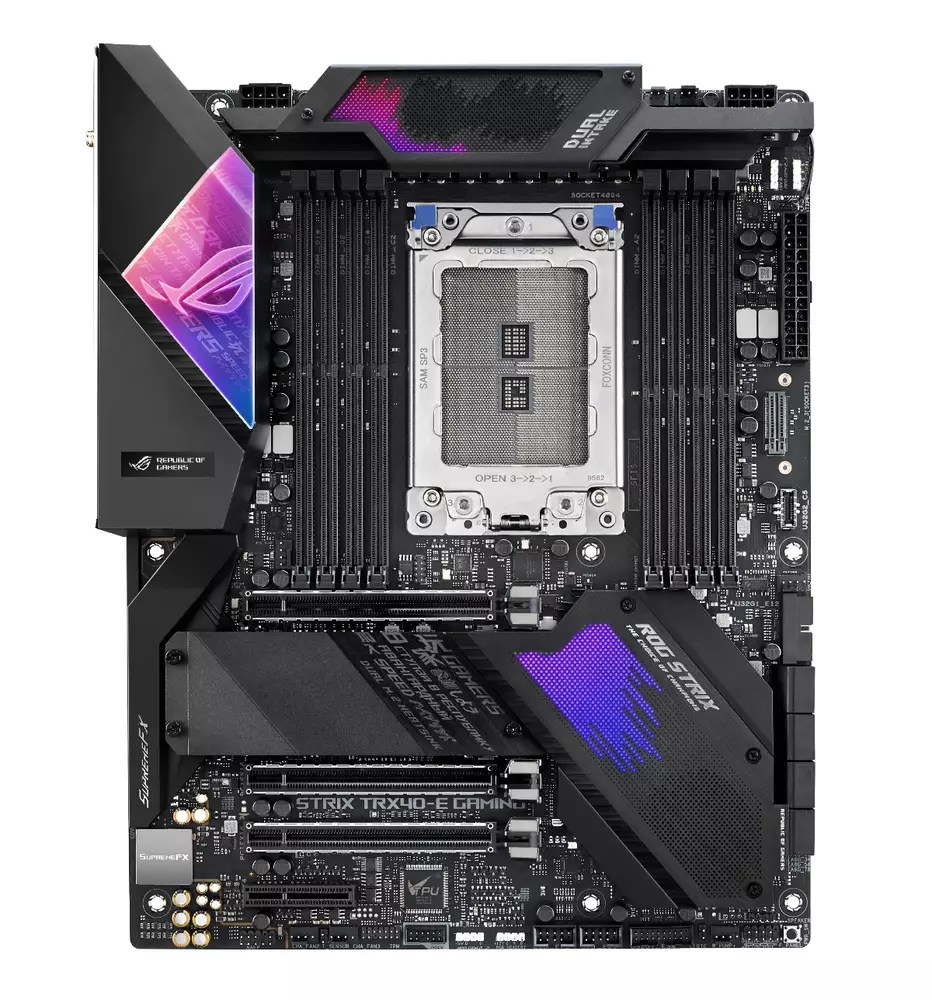 Дънна платка ASUS ROG Strix TRX40-E Gaming (Wi-Fi)
