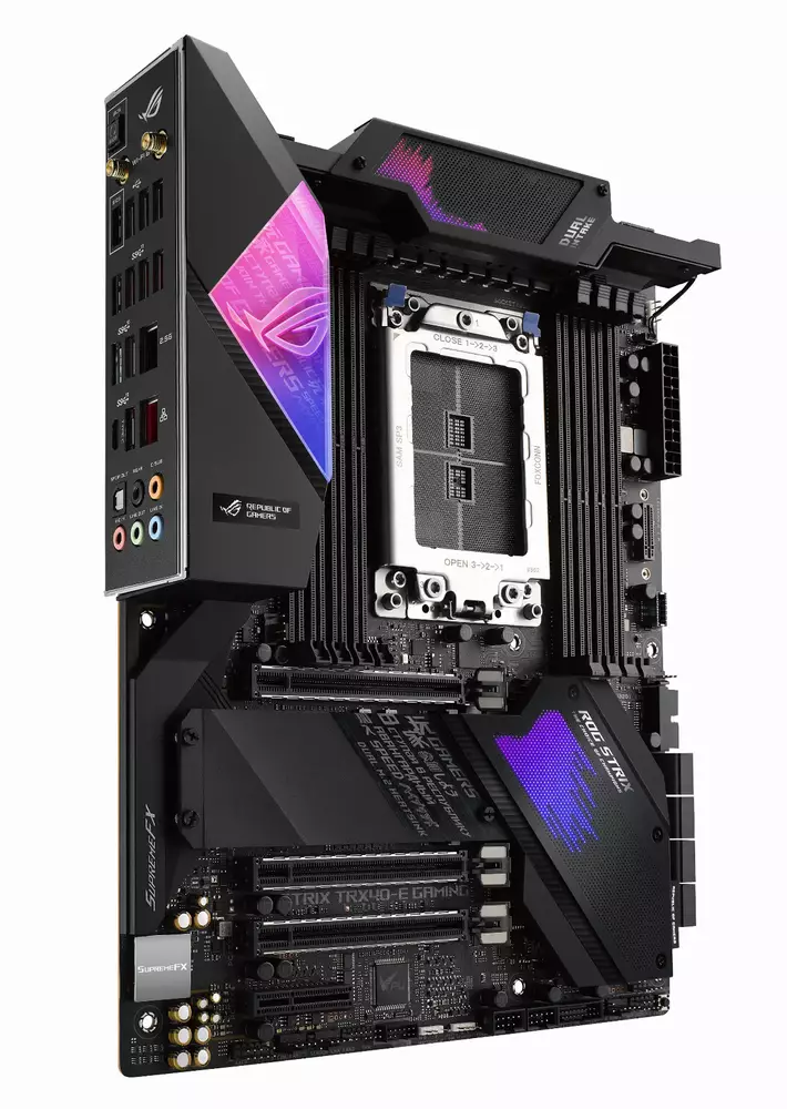 Дънна платка ASUS ROG Strix TRX40-E Gaming (Wi-Fi)