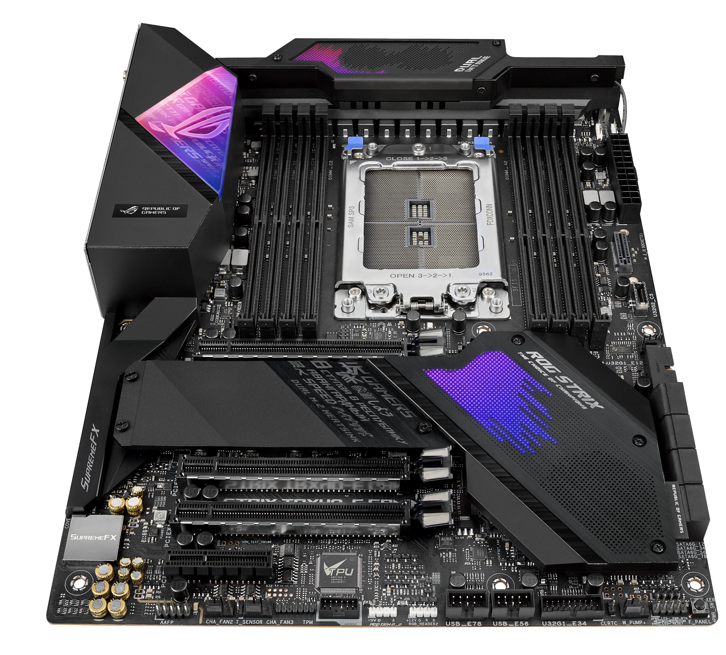 Дънна платка ASUS ROG Strix TRX40-E Gaming (Wi-Fi)