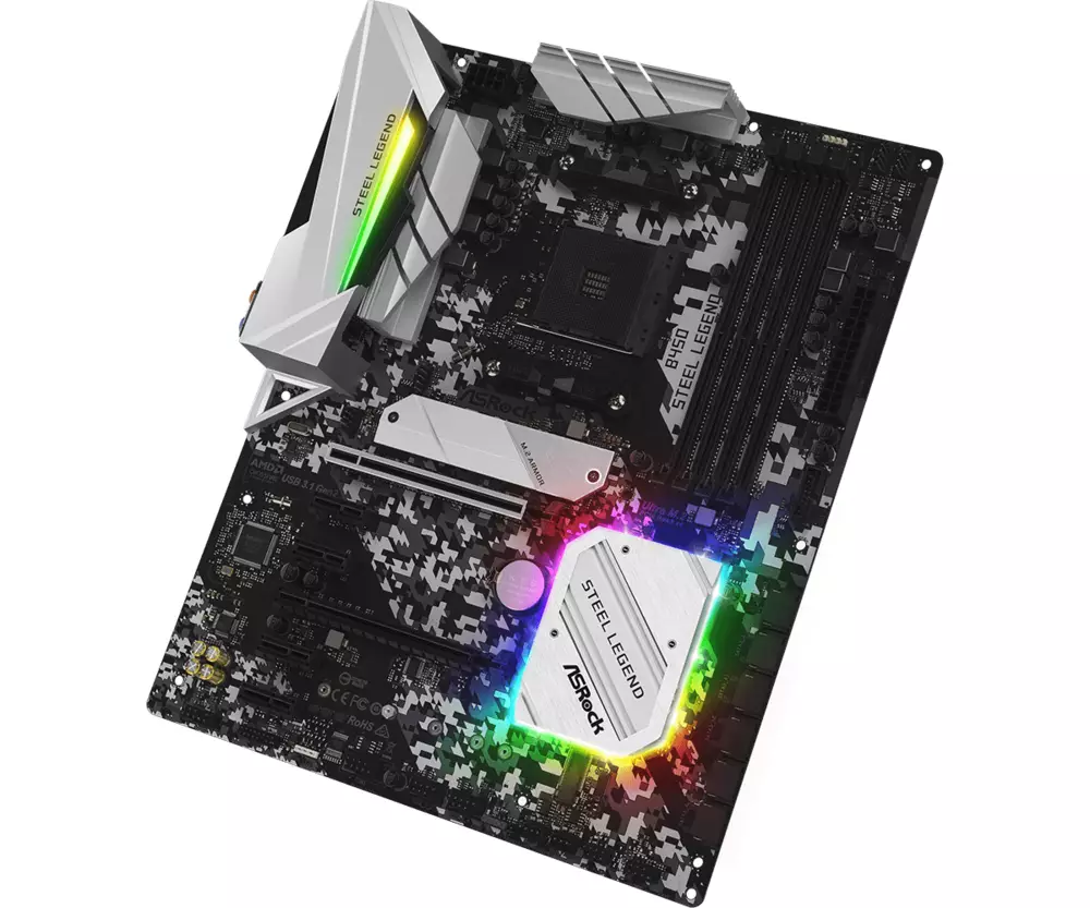 Дънна платка ASROCK B450 Steel Legend 