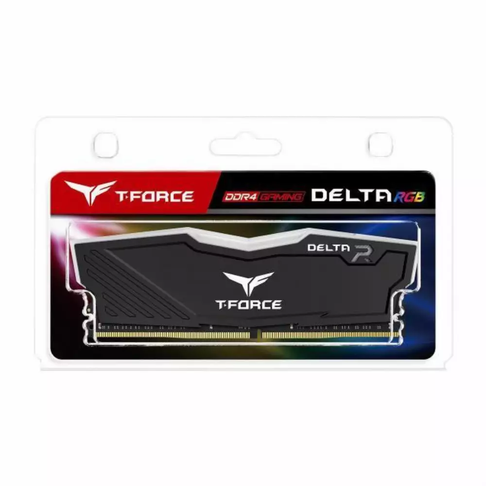 Памет Team Group T-Force DELTA RGB DDR4 8GB 3000MHz CL16 - TF3D48G3000HC16C01