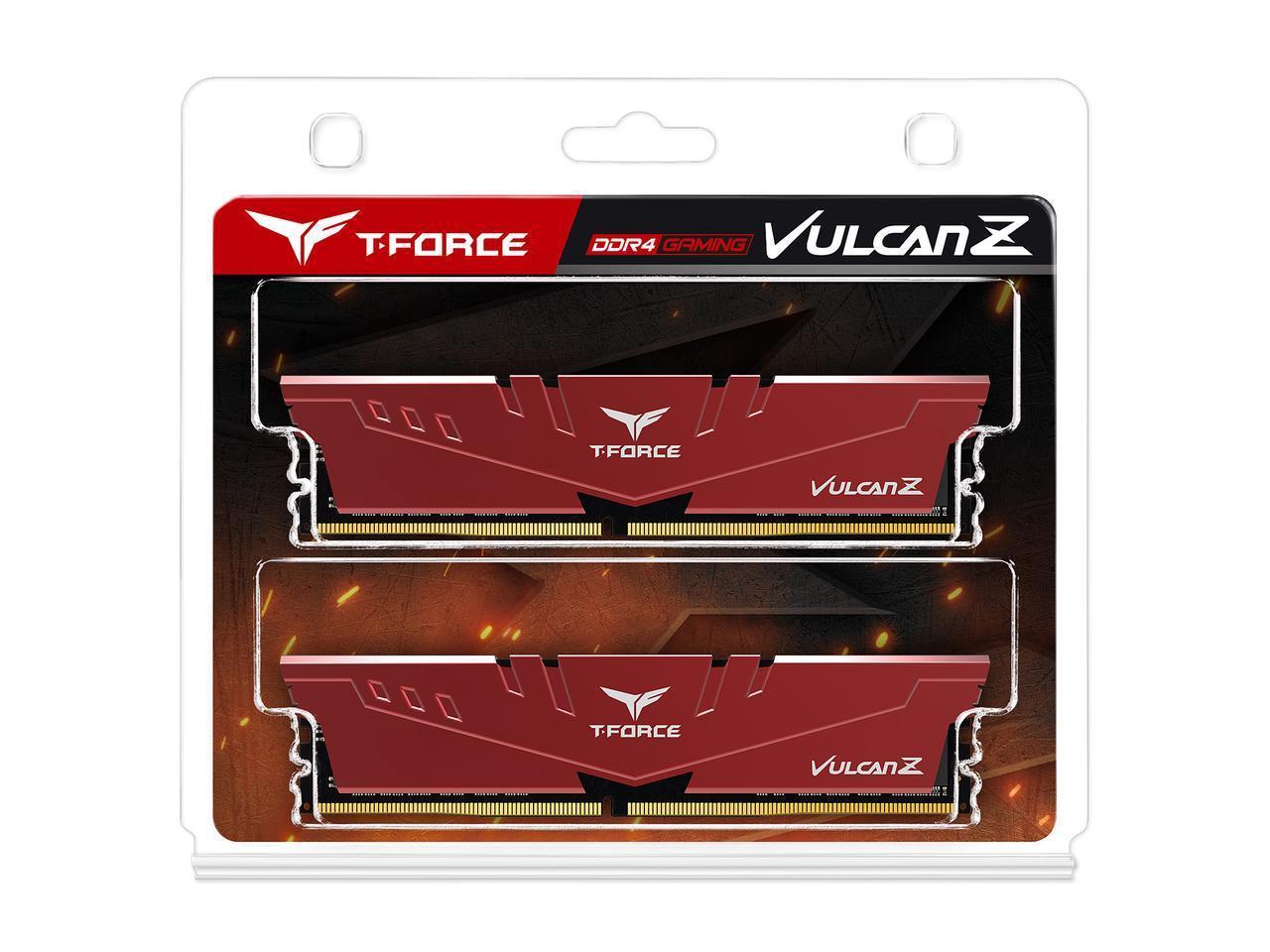 Памет Team Group T-Force Vulcan Z 16GB (2 x 8GB) 3000MHz DDR4 CL16-18-18-38 1.35V