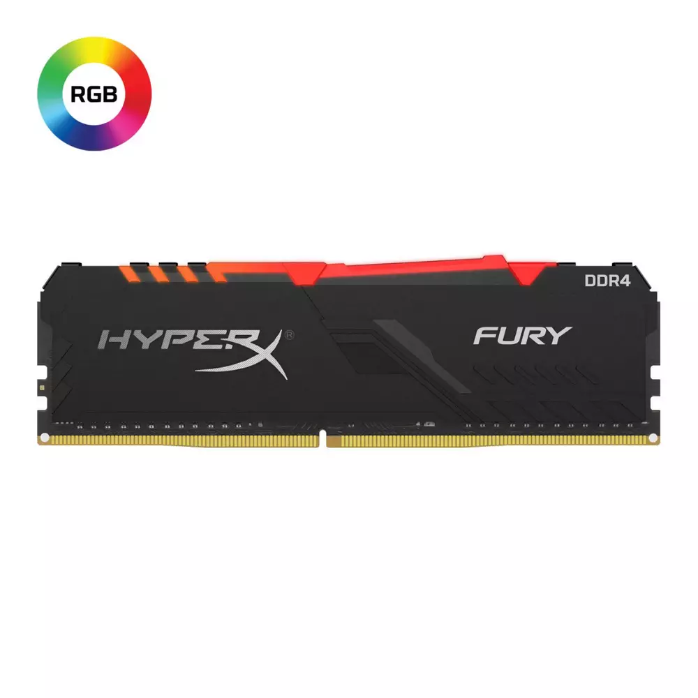 Памет Kingston HyperX Fury RGB 8GB 3200MHz DDR4 CL16