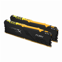 Памет Kingston Hyper X Fury RGB 32GB (2x16GB) DDR4 3200MHz CL16 