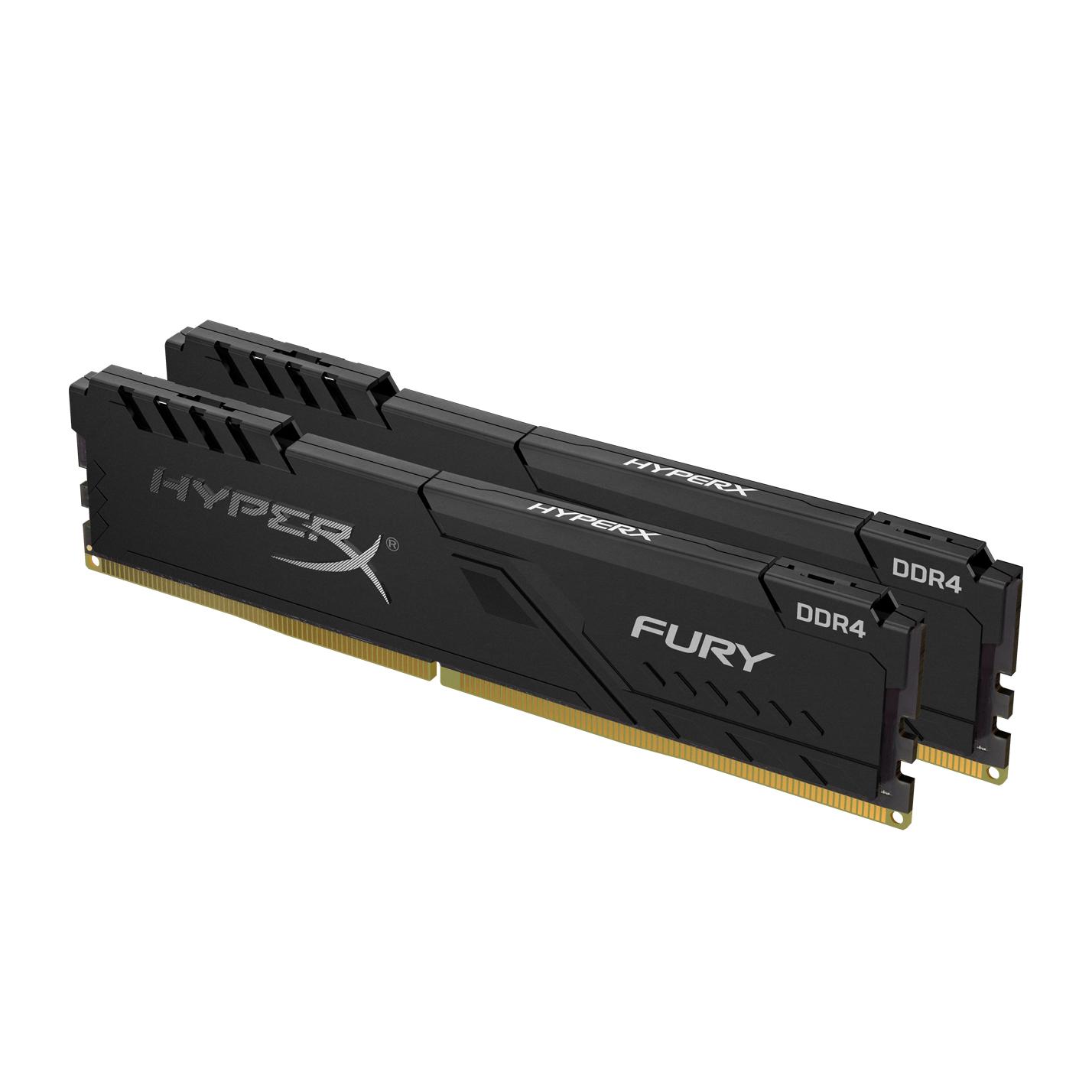 Памет Kingston Hyper X Fury 32GB (2x16GB) DDR4 3600MHz CL17 