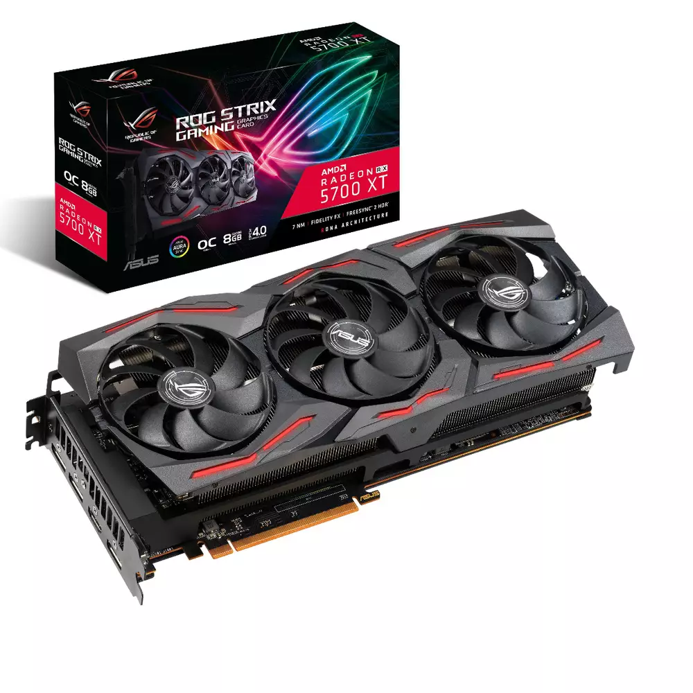 Видео карта ASUS ROG Strix Radeon RX 5700 XT OC Edition 8GB