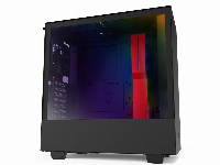 Кутия NZXT H510i Smart Matte Black/Red