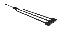 Сплитер Cooler Master R4-ACCY-RGBS-R2, 1 към 3 RGB