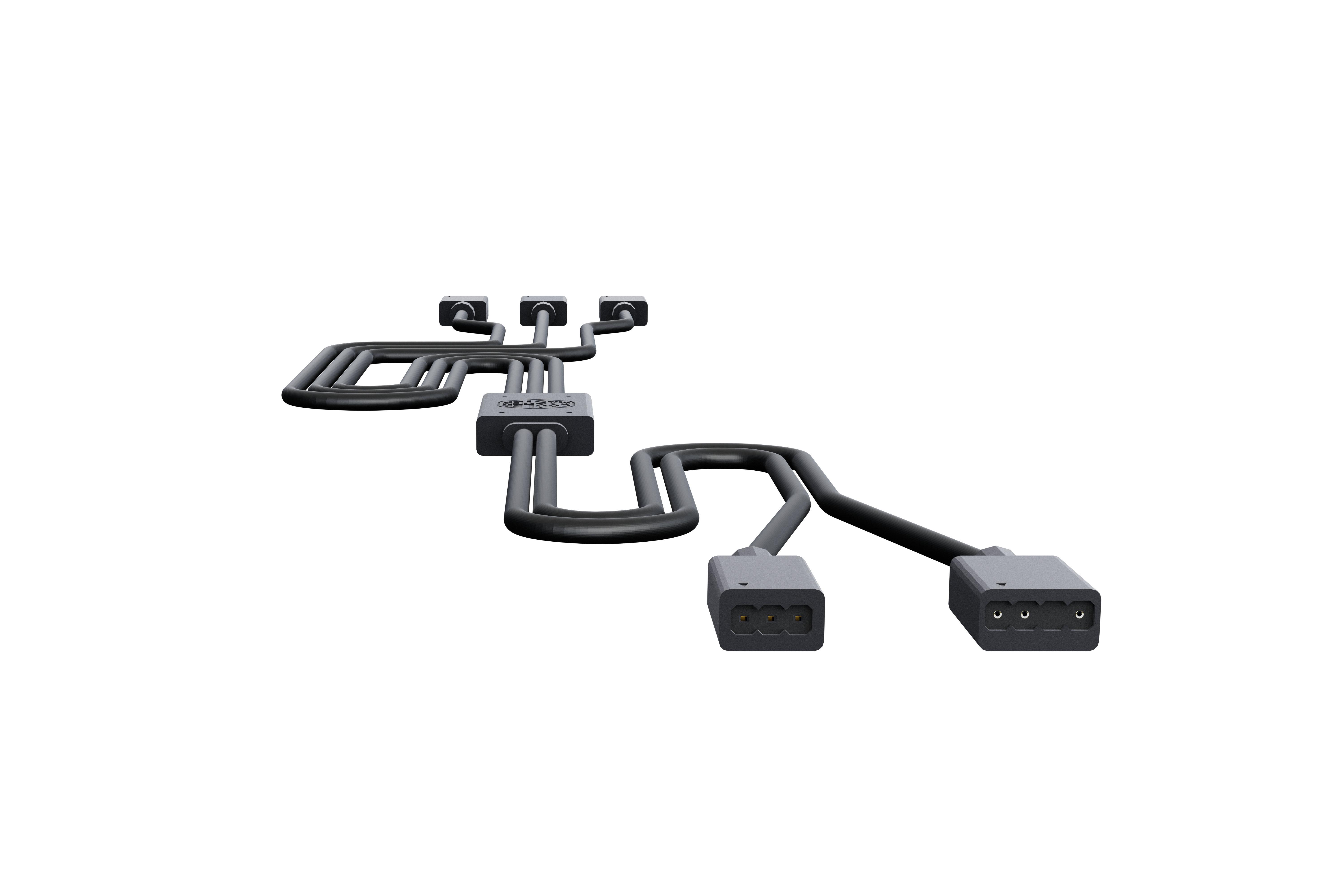 Сплитер Cooler Master 1-to-3 Addressable, RGB