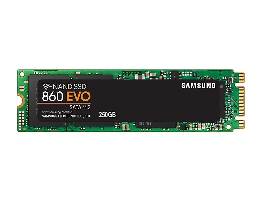Диск SSD SAMSUNG 860 EVO 250GB M.2 SATA III V-NAND
