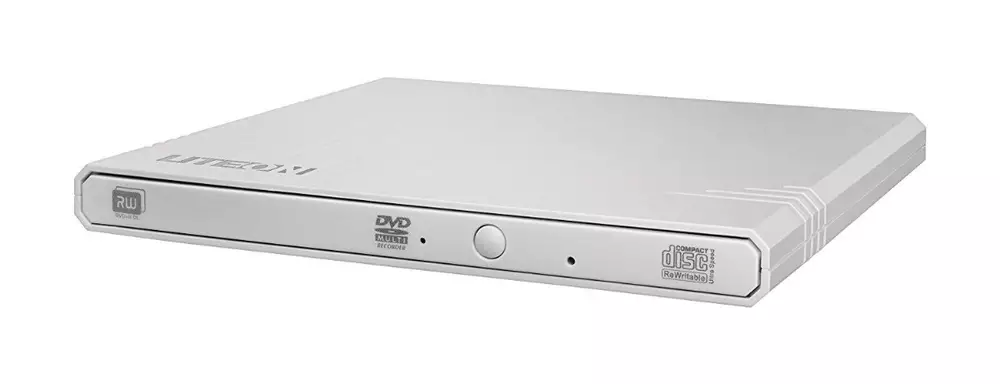 Записващо устройство LITE-ON EBAU108-21, външно, USB2.0, бял