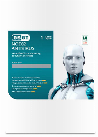 Антувирусен софтуер ESET NOD32 Antivirus , 12 месеца