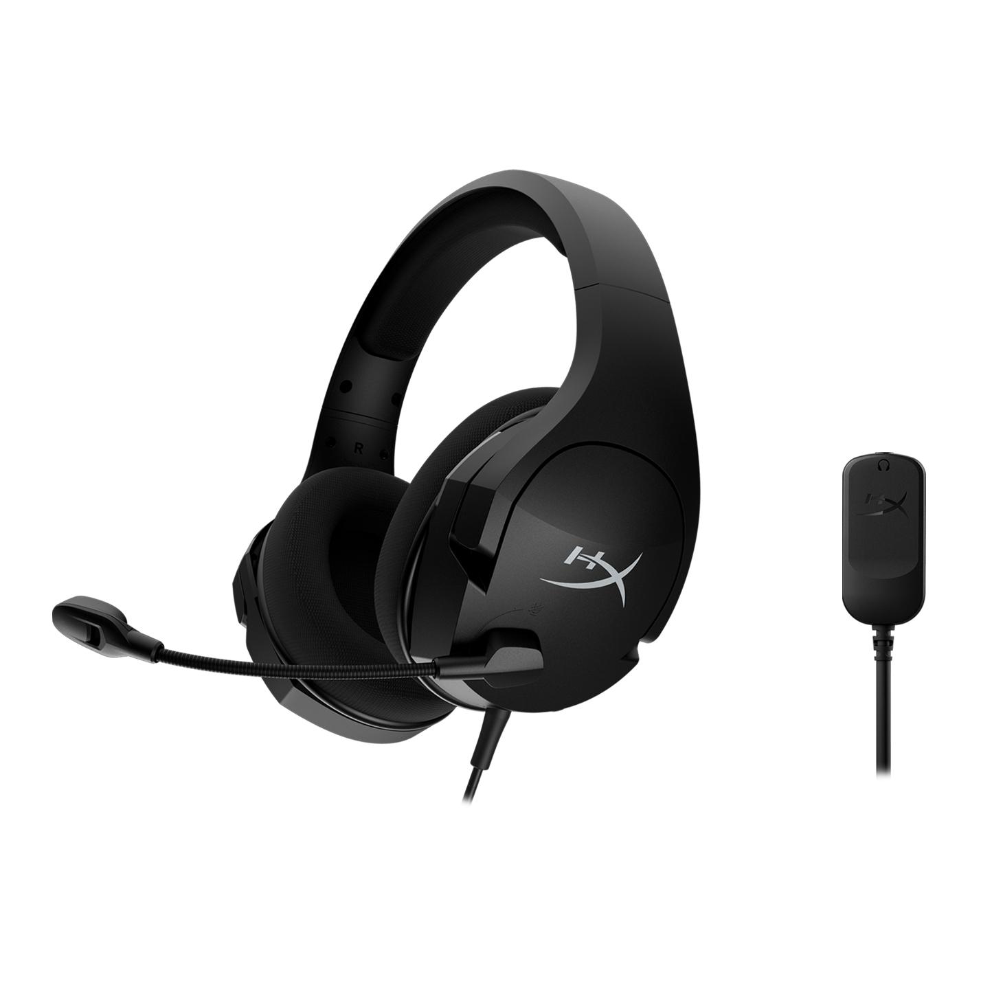 Геймърски слушалки HyperX, Cloud Stinger Core 7.1, Микрофон, Черен