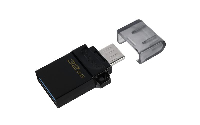 USB памет KINGSTON DataTraveler MicroDuo3 G2 128GB, USB 3.2, Черен