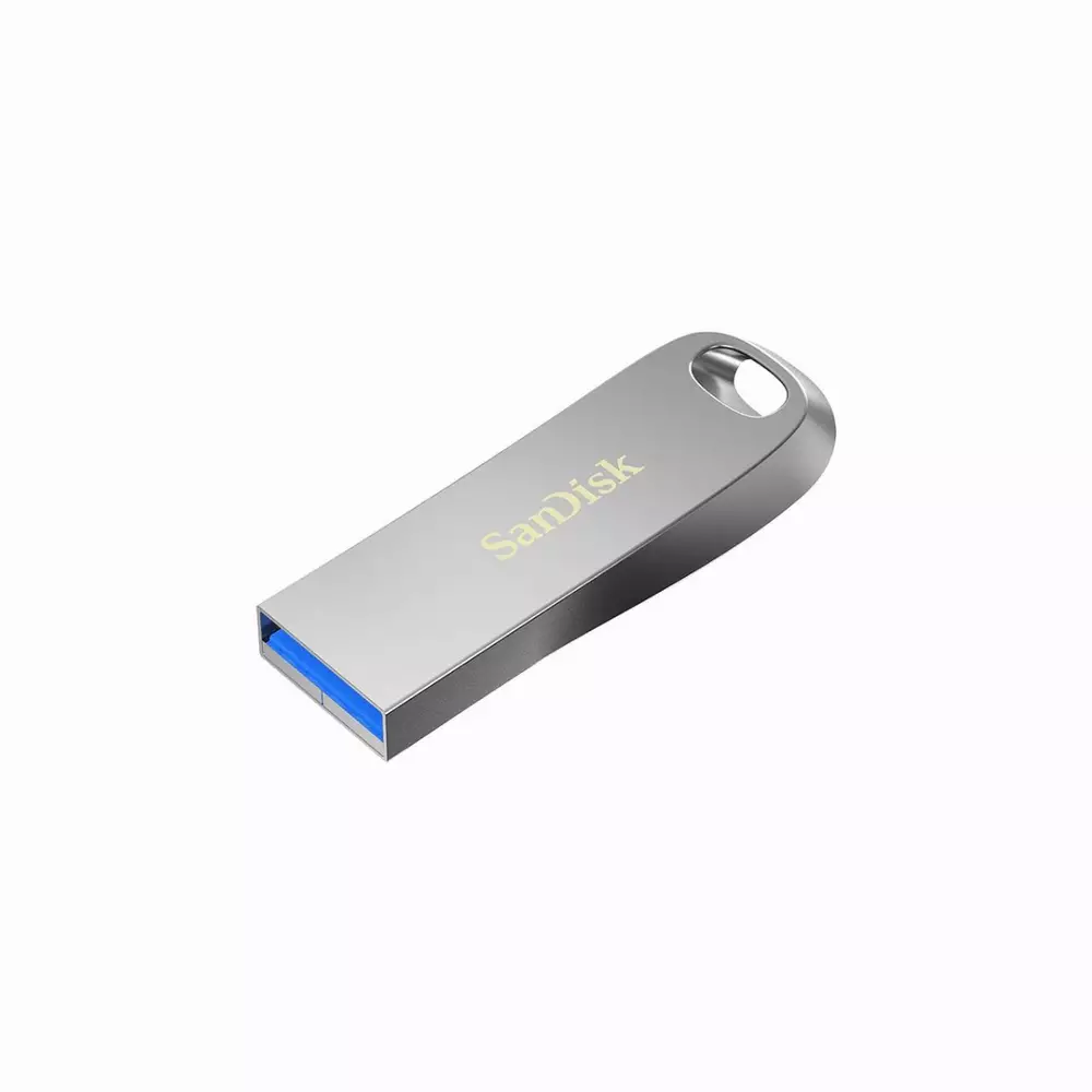 USB памет SanDisk Ultra Luxe, USB 3.1 Gen 1, 256GB, Сребрист