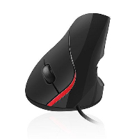Мишка Ewent EW3156 Optical Wired USB Ергономична Black