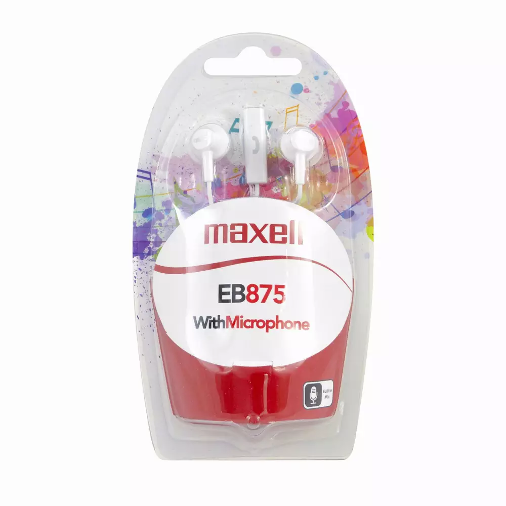 Слушалки с микрофон MAXELL EB-875 Ear BUDS