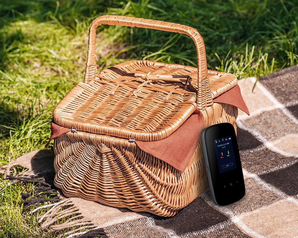 Безжичен рутер ZYXEL LTE2566, LTE 4G, SIM слот, 300Mbps, Двубандов