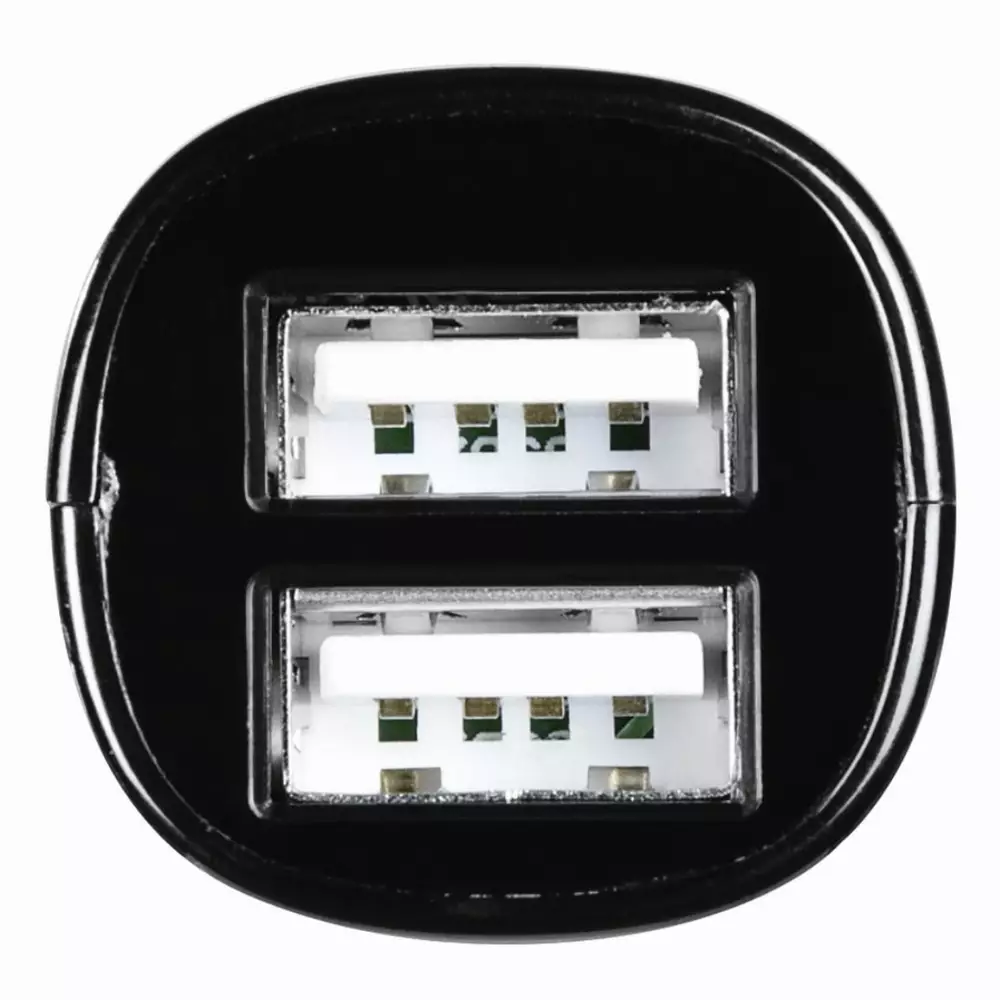 Заряднo за кола HAMA Auto Detect, 2 x USB, 12V-24V, 2xUSB -5V/4.8A, Черно