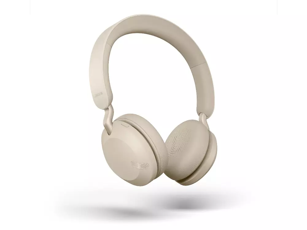 Блутут слушалки Jabra Elite 45h Gold Beige