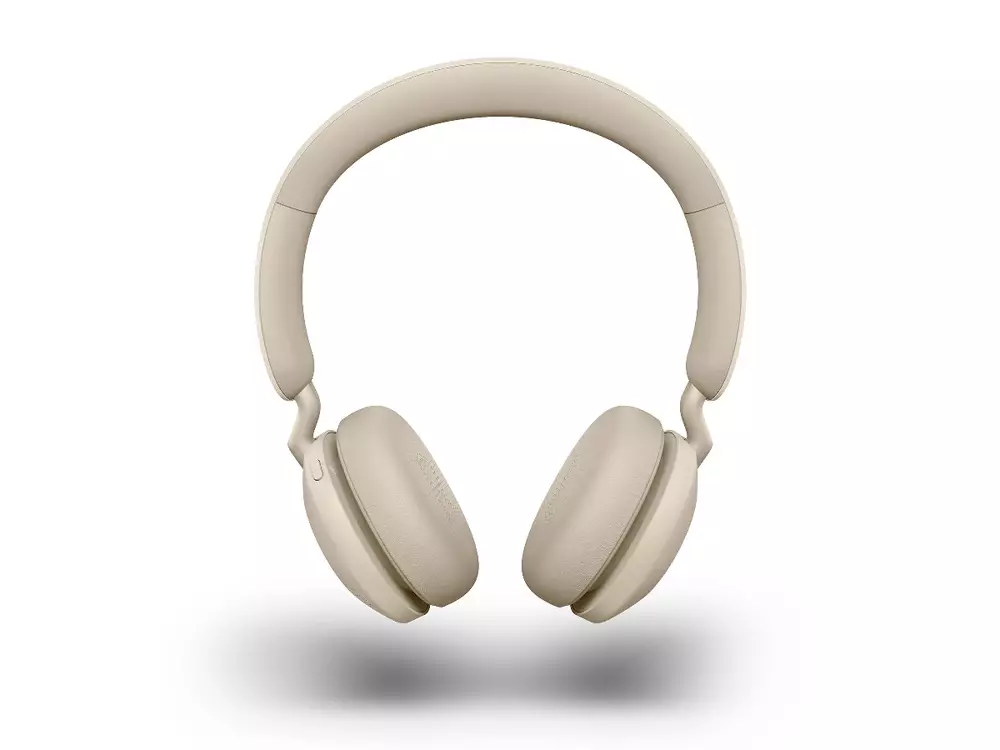Блутут слушалки Jabra Elite 45h Gold Beige