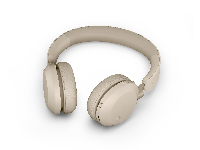 Блутут слушалки Jabra Elite 45h Gold Beige