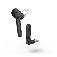 Блутут слушалка HAMA MyVoice1300, in-ear, multipoint, ear hook, Черна