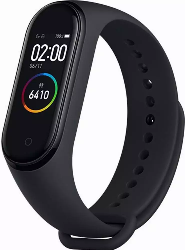 Фитнес гривна Xiaomi Mi Smart Band 4, 0.95", AMOLED дисплей, RAM 512MB, Черна
