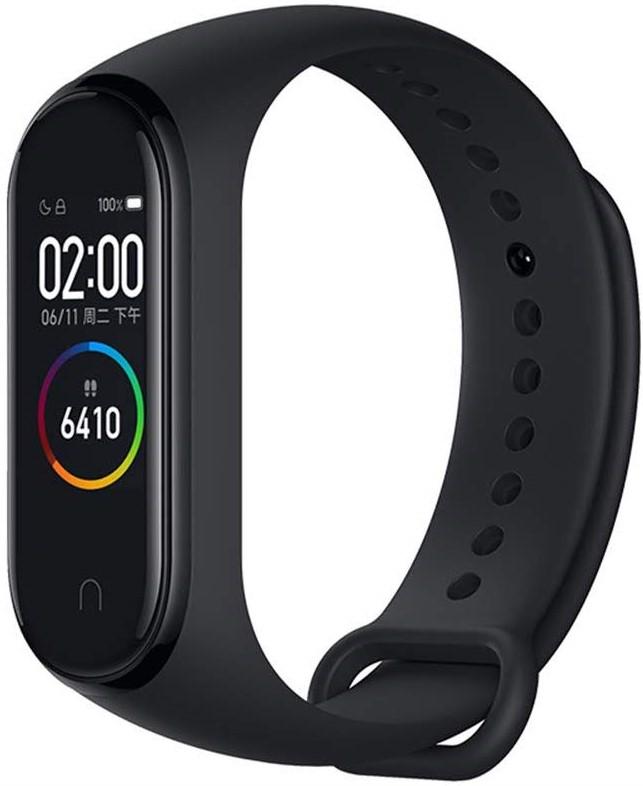 Фитнес гривна Xiaomi Mi Smart Band 4, 0.95", AMOLED дисплей, RAM 512MB, Черна