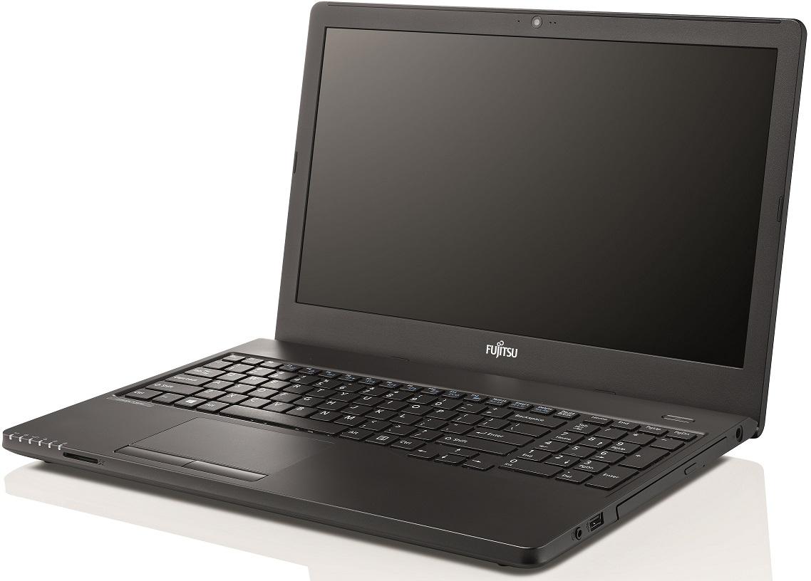 Лаптоп Fujitsu Lifebook A359, Intel Core i5-8250U, 4Gb DDR4, 256Gb SSD, 15.6"FHD LED Matt, no OS, Черен