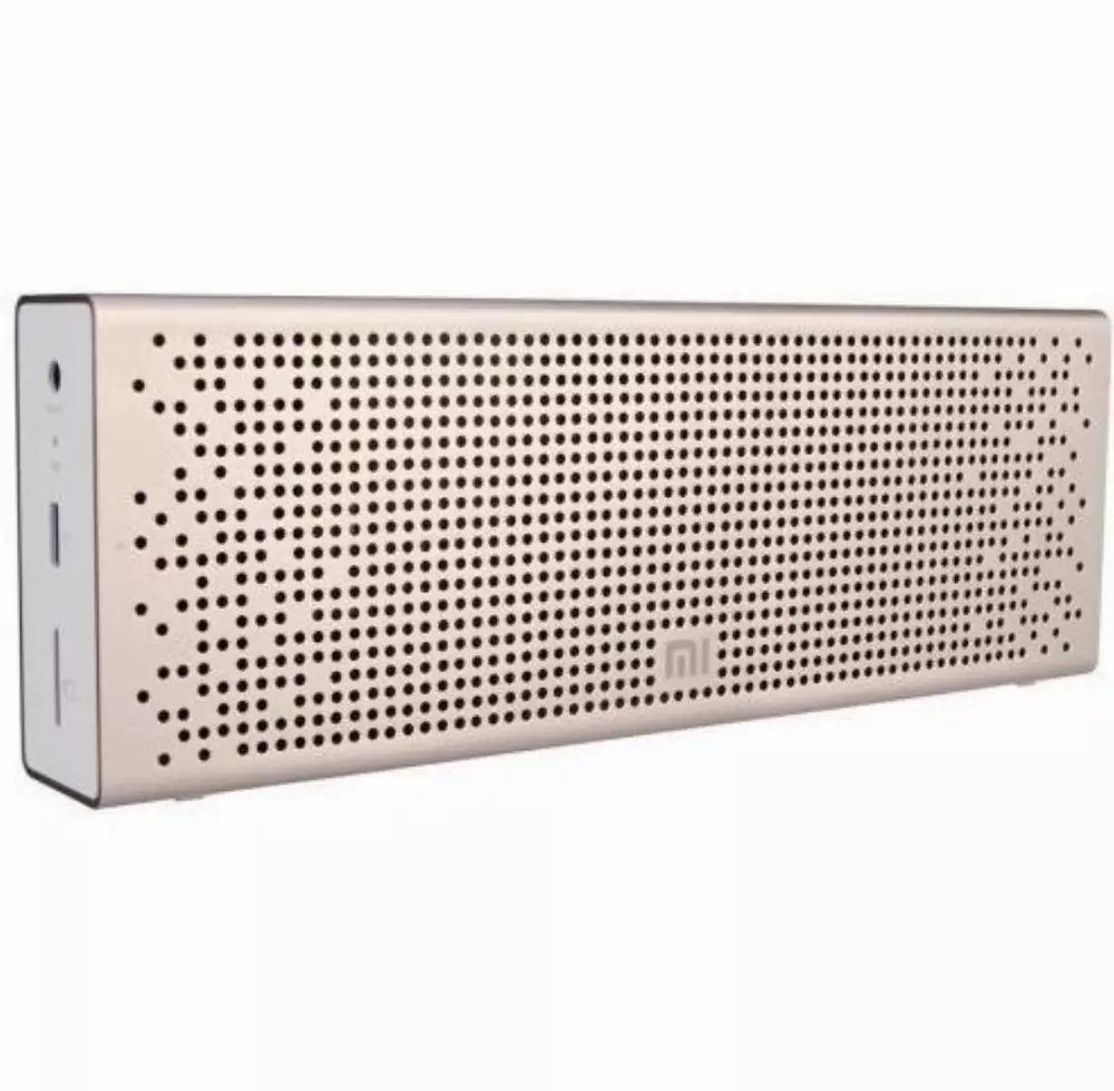 Блутут колонка Xiaomi Mi Bluetooth Speaker (Gold), 6W RMS, Микрофон, Златиста