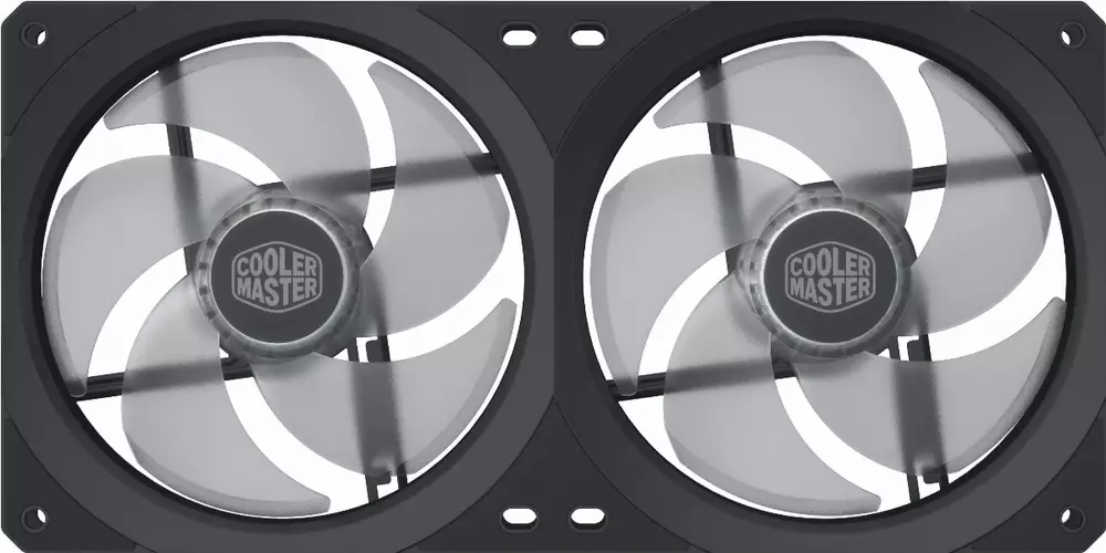 Вентилатор Cooler Master MasterFan SF240R ARGB (squareframe) 2 x 120mm вентилатори
