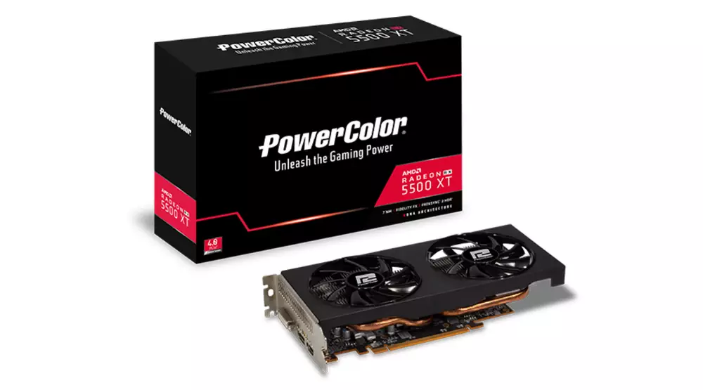 Видео карта PowerColor Radeon RX 5500 XT 8GB