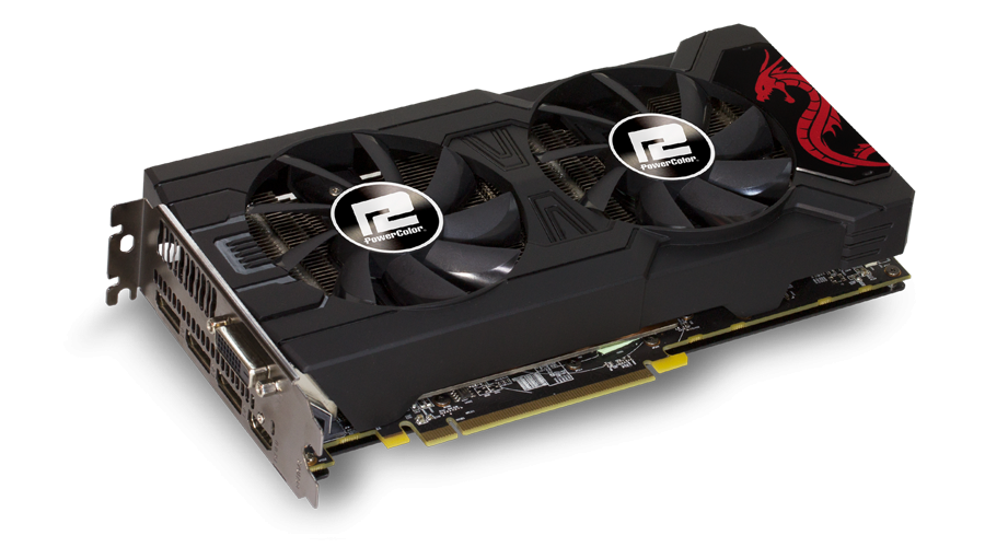 Видео карта PowerColor Red Dragon Radeon RX 570 4GB
