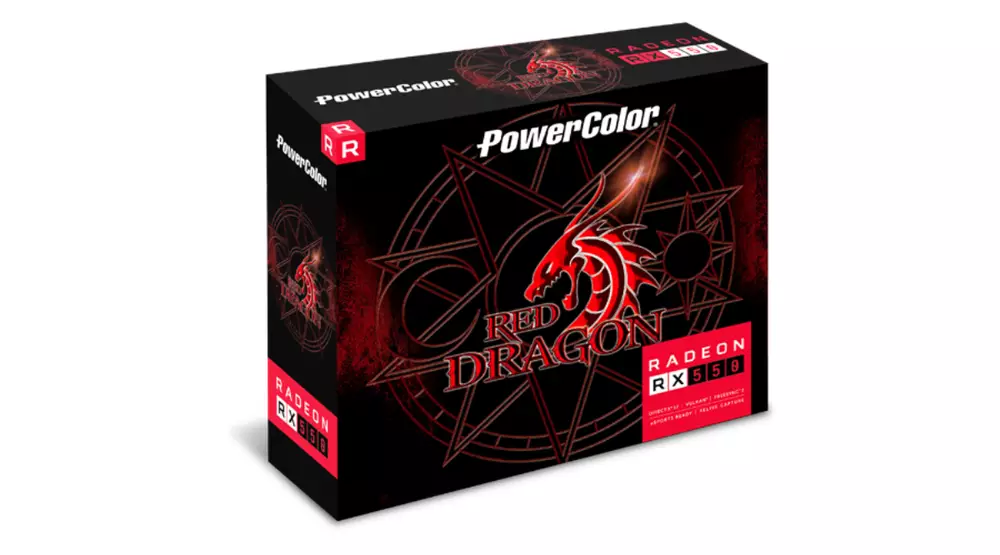 Видео карта PowerColor Red Dragon Radeon RX 550 4GB GDDR5