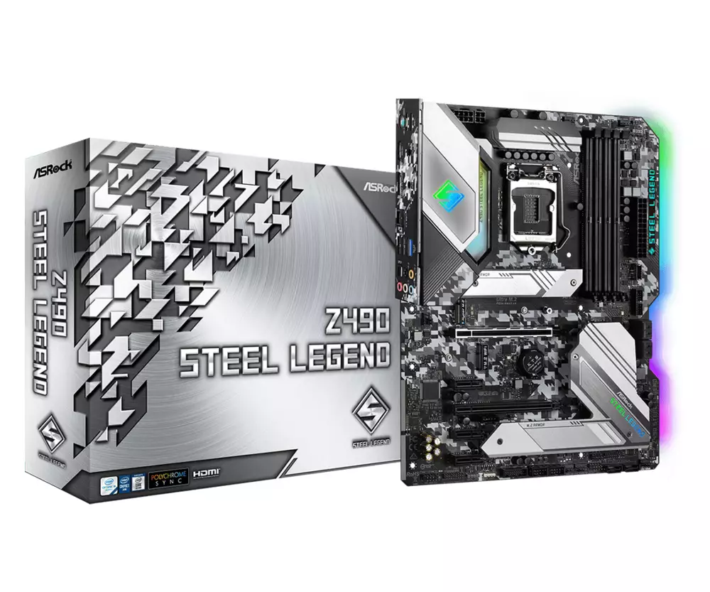 Дънна платка ASROCK Z490 Steel Legend