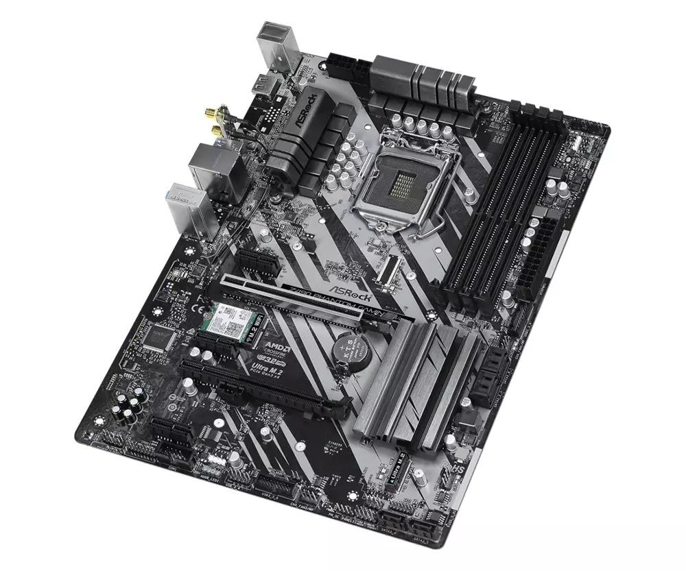 Дънна платка ASROCK Z490 Phantom Gaming 4/AC (WI-FI) 