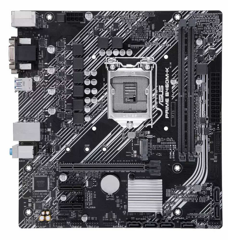 Дънна платка ASUS PRIME B460M-K
