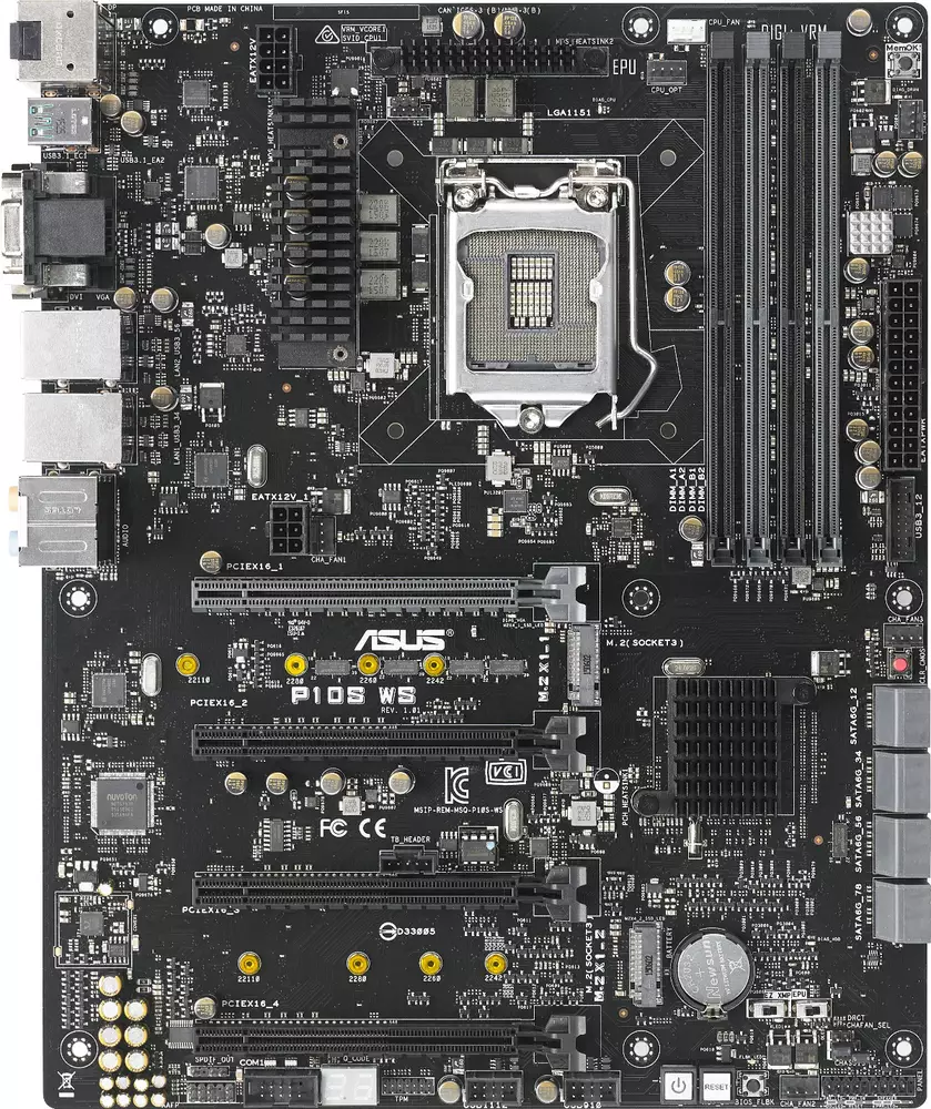 Дънна платка ASUS P10S WS 