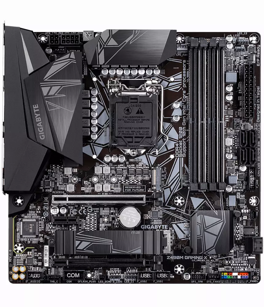 Дънна платка GIGABYTE Z490M GAMING X