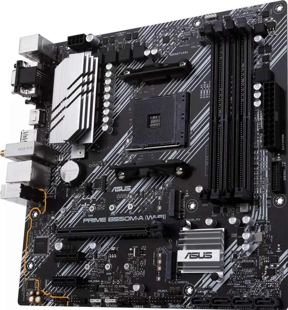 Дънна платка ASUS Prime B550M-A (WI-FI)